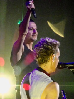 Dave Gahan and Martin Gore Colours Depeche Mode Global Spirit Tour Rogers Place Edmonton Oct 27 2017