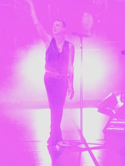 Dave Gahan Pink Lavender Ethereal Depeche Mode Global Spirit Tour Rogers Place Edmonton Oct 27 2017