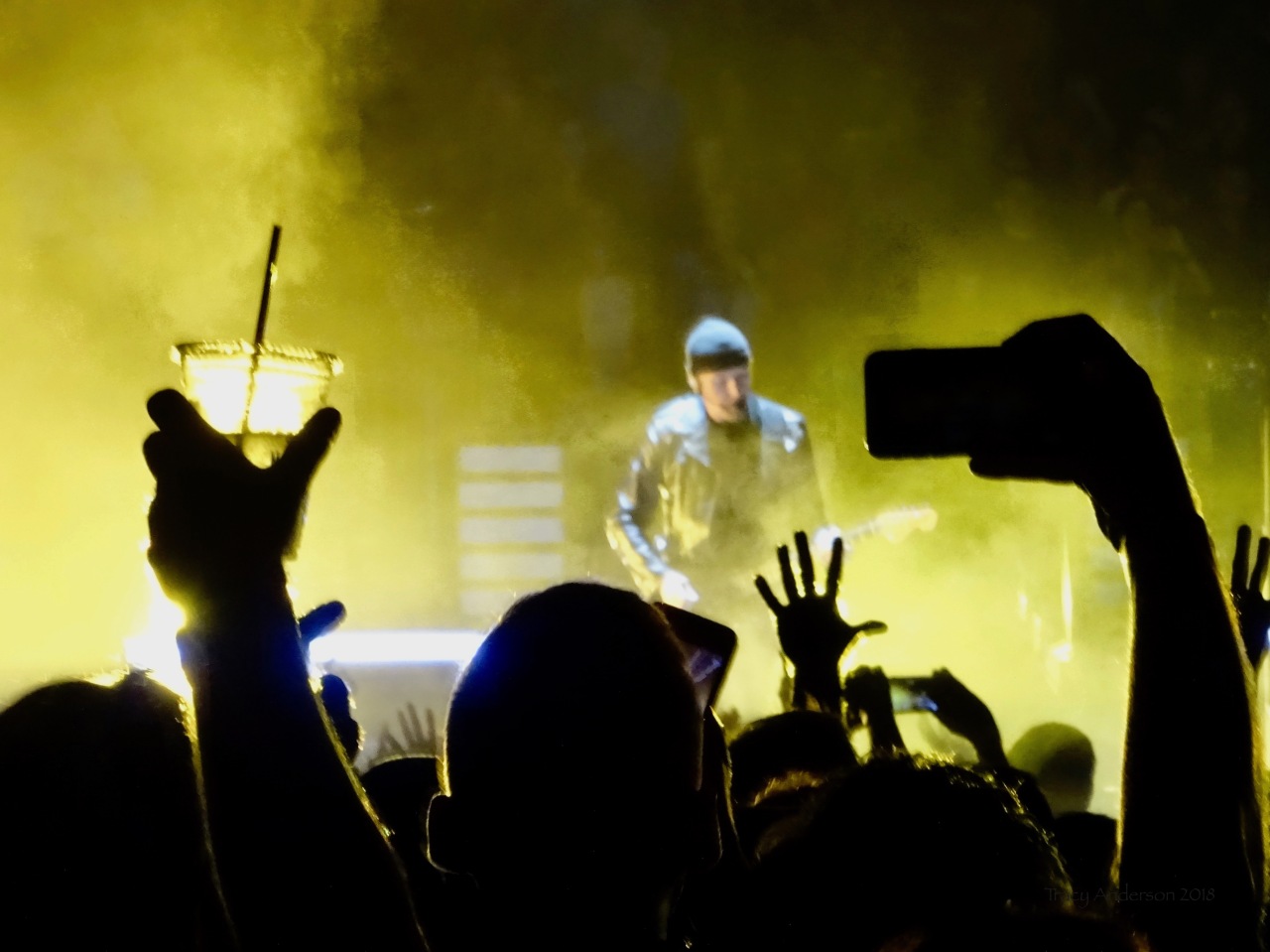 Edge Through The Crowd U2 eXPERIENCE & iNNOCENCE Tour MSG June 26 2018